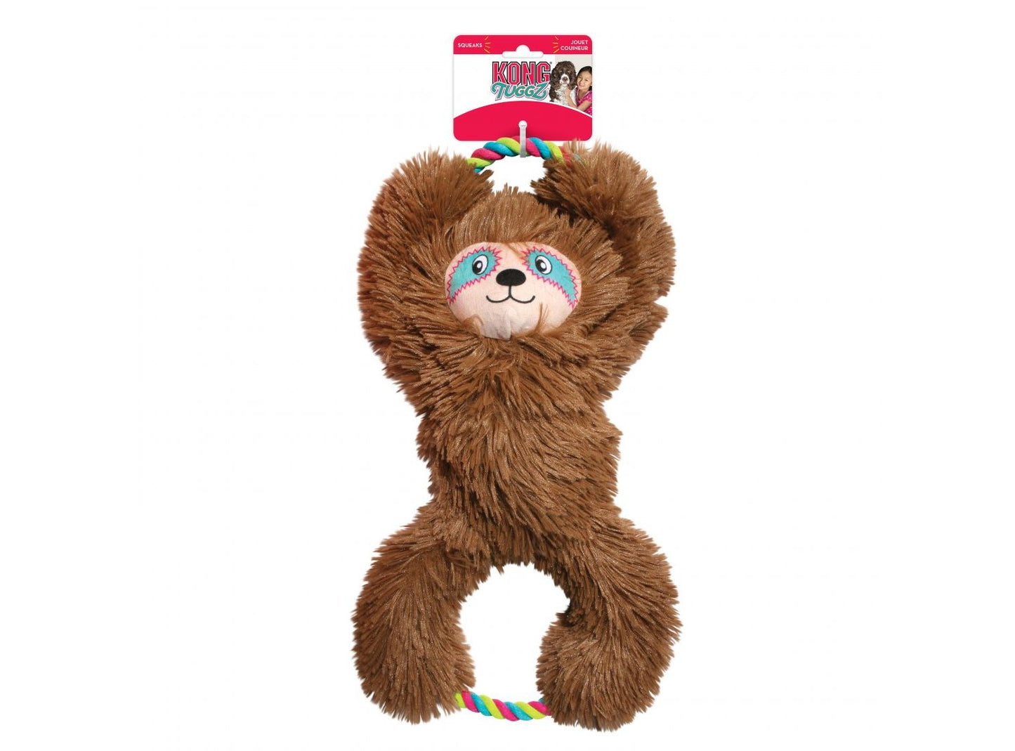 KONG Tuggz Sloth Extra Large Dog Toy