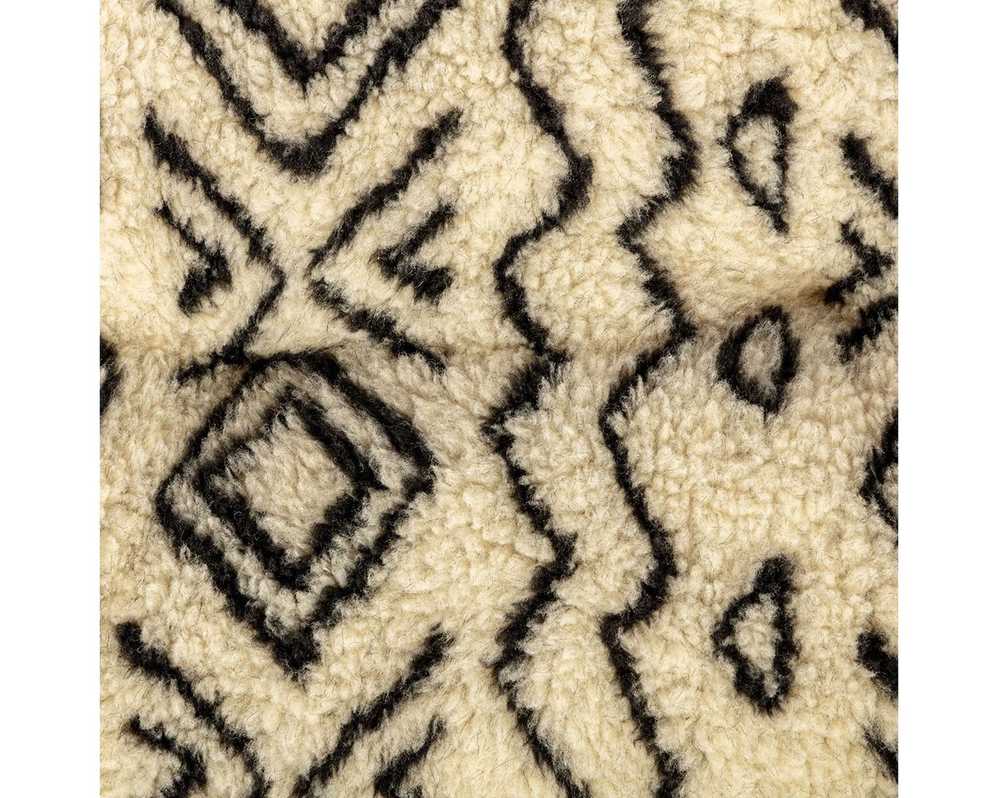Danish Design Fleece Neutral Geometric Quilted Mattress