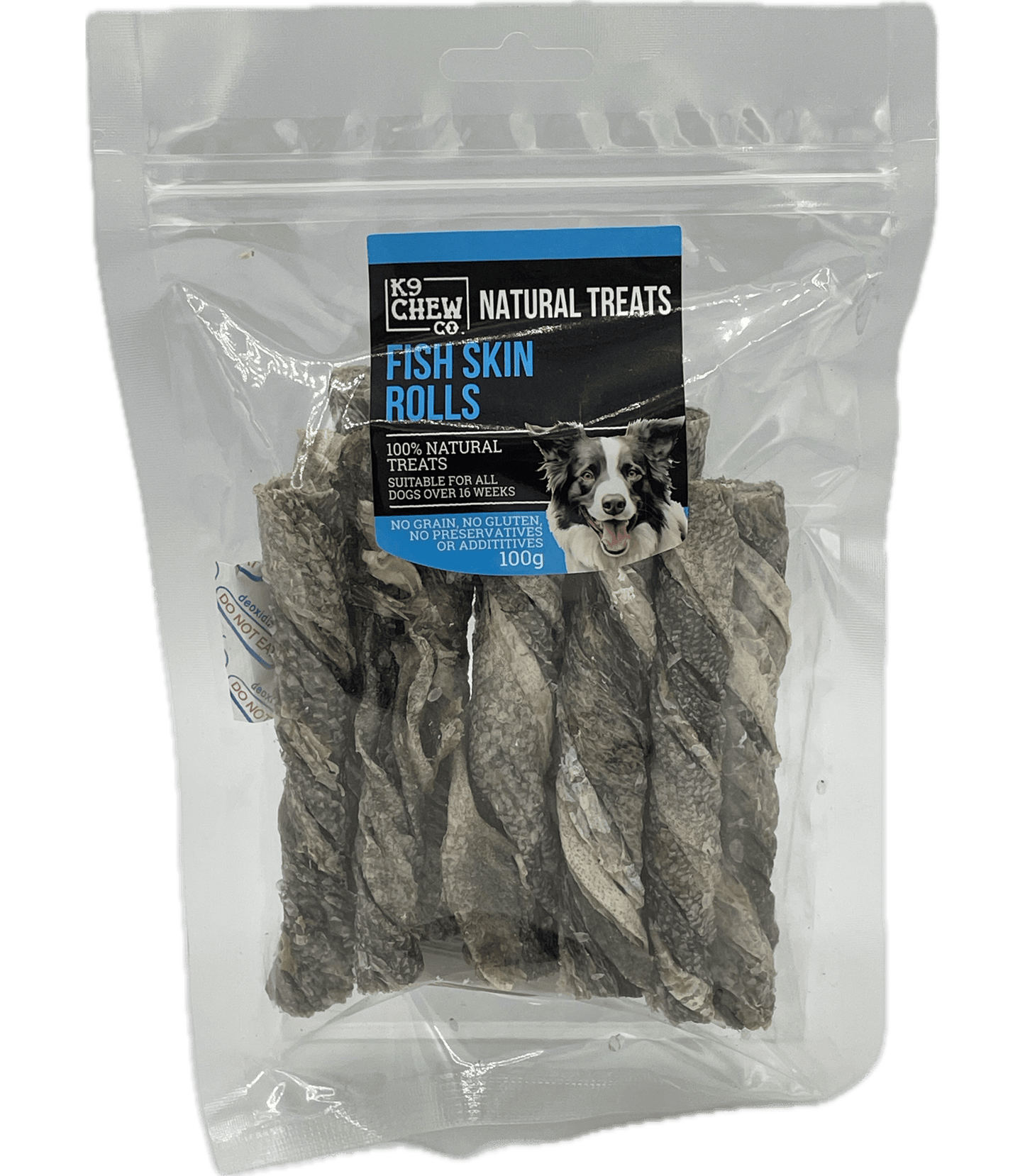 K9 Chew Co. Fish Skin Rolls 100g