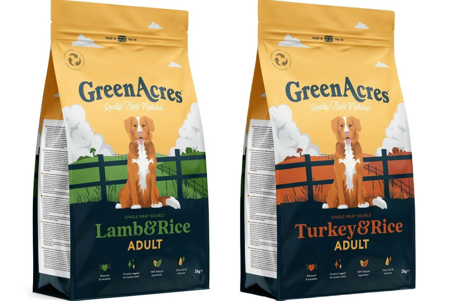 GreenAcres Adult Lamb & Turkey Dog Food