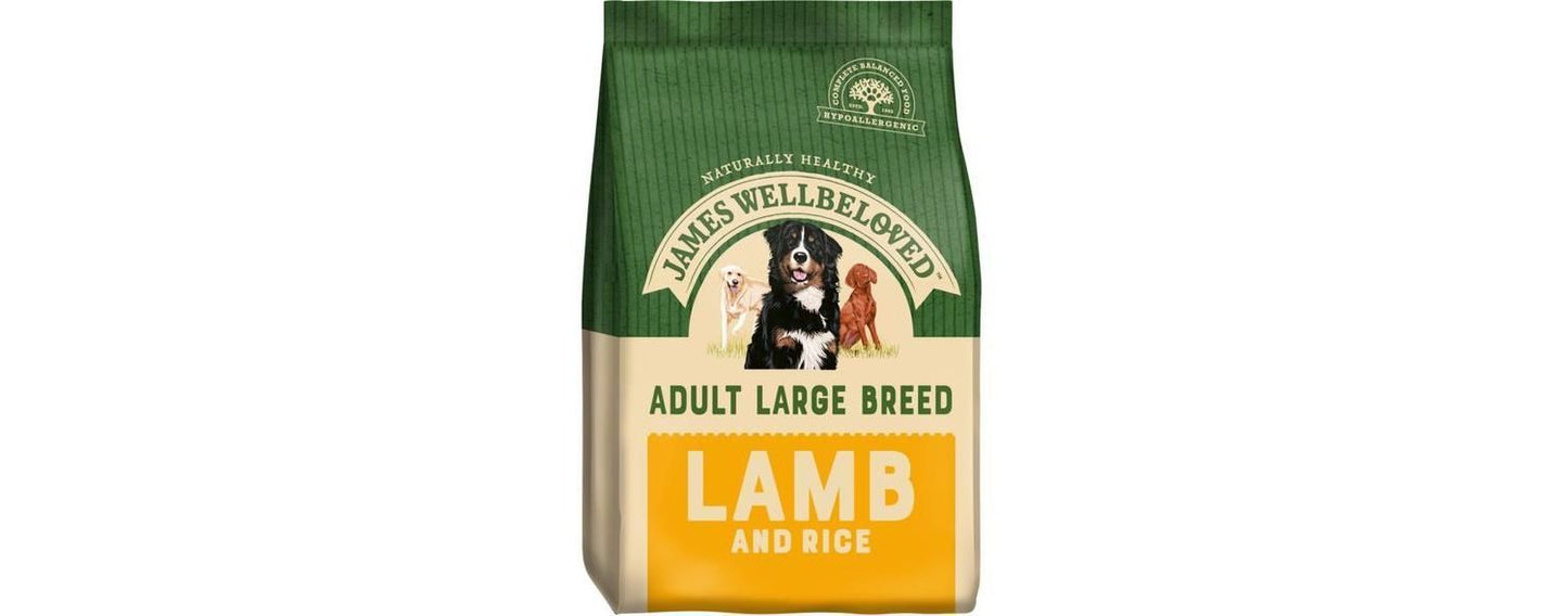James Wellbeloved Large Breed Lamb & Rice Adult Dry Dog Food