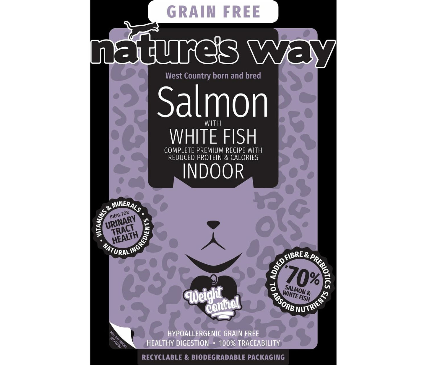 Nature's Way Salmon & White Fish Indoor Cat Food