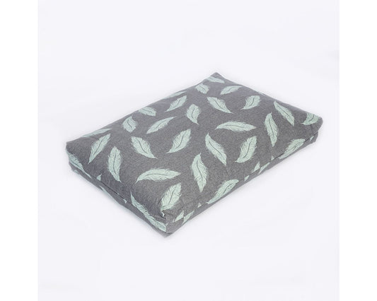 Danish Design Large Retreat Eco-wellness Feather Grey/ Duck Egg Duvet Cover