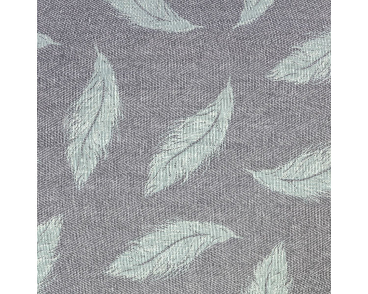 Danish Design Large Retreat Eco-wellness Feather Grey/ Duck Egg Duvet Cover