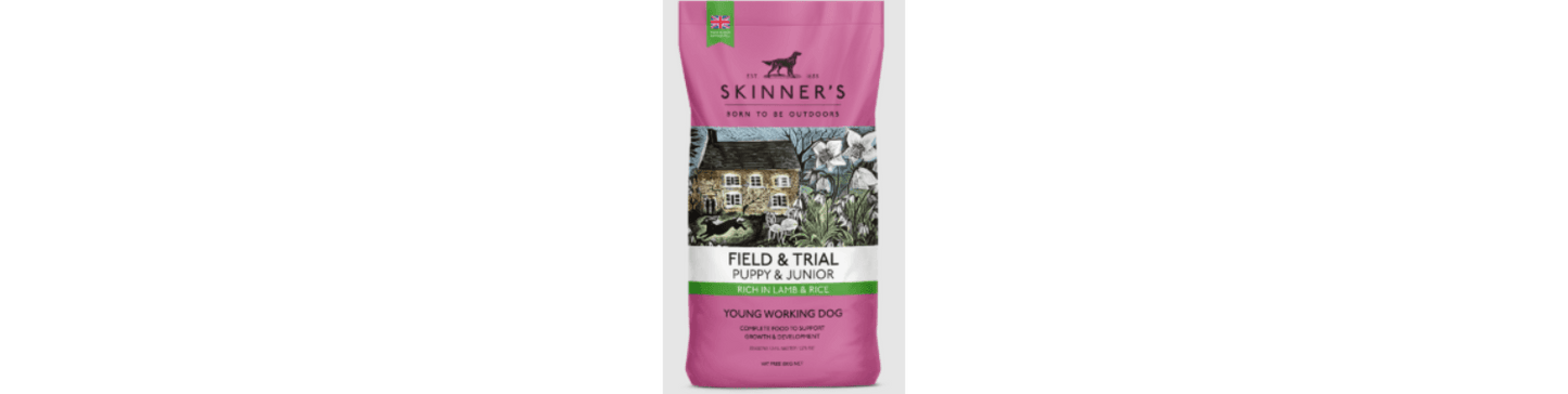 Skinners Field & Trial Puppy & Junior Lamb & Rice Dry Dog Food