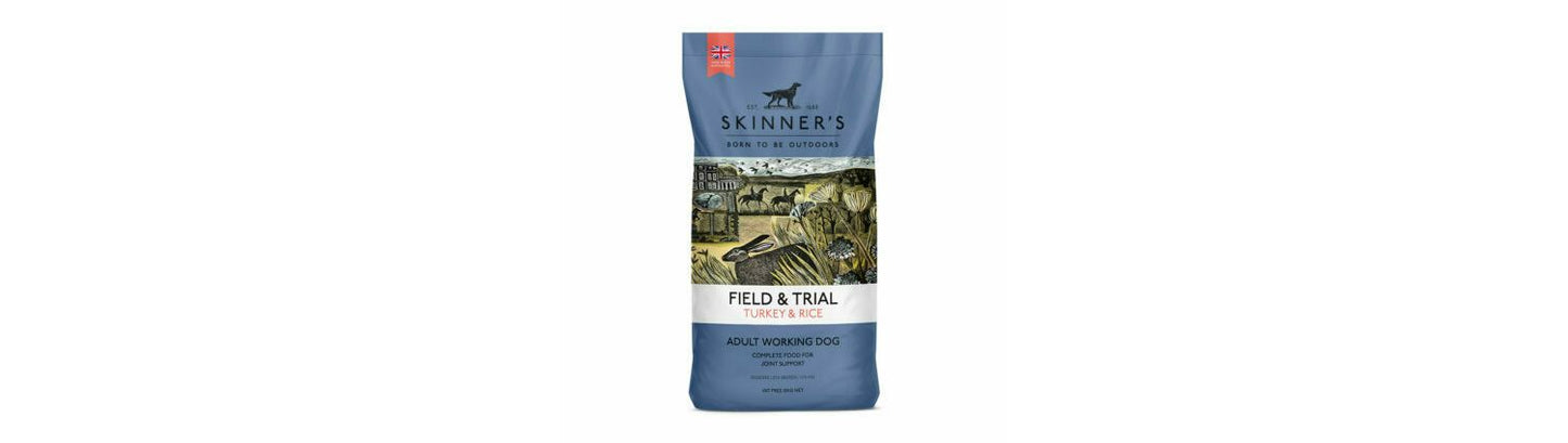 Skinners Field & Trial Turkey & Rice Dry Dog Food