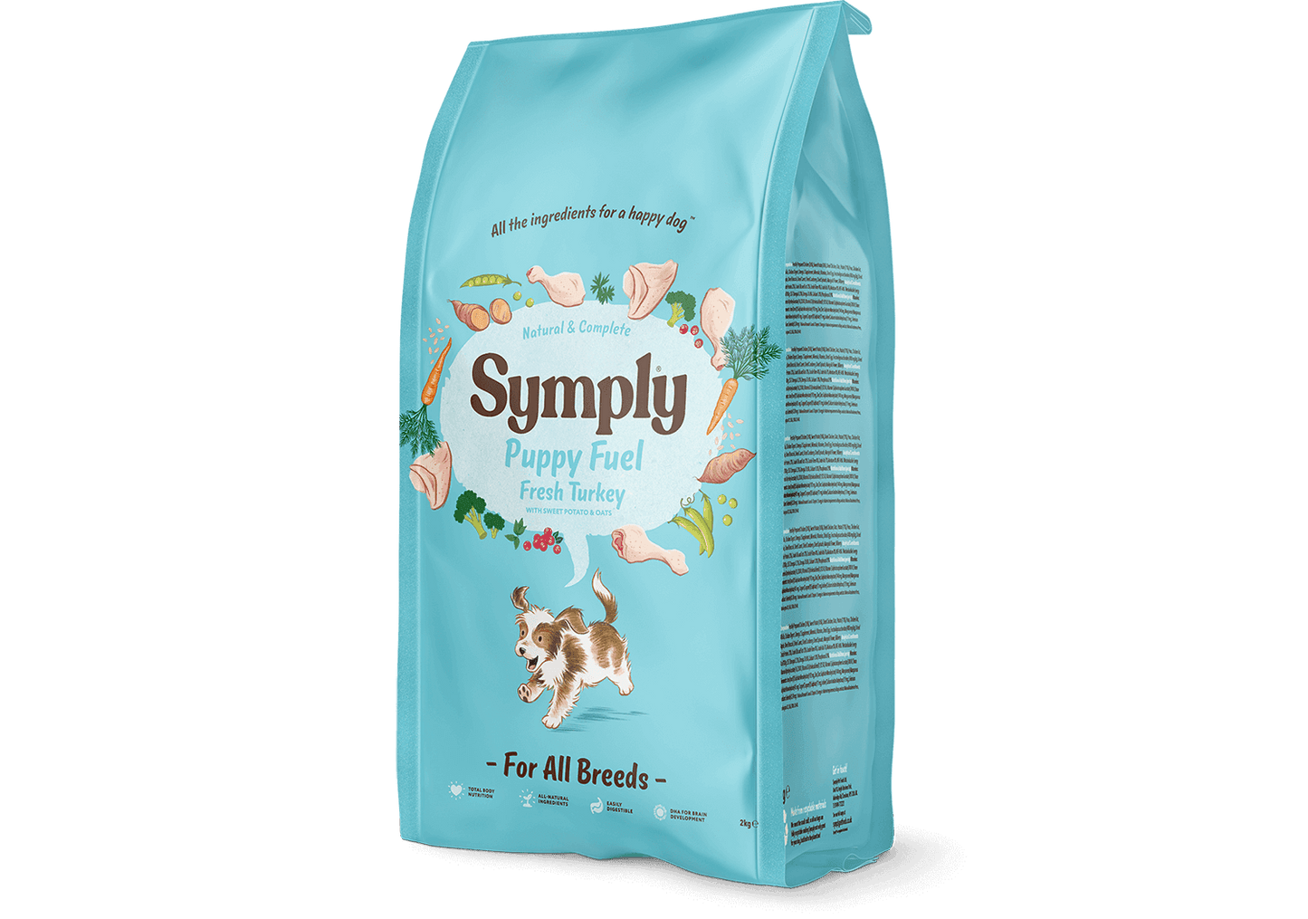 Symply Puppy Fuel Fresh Turkey Dry Dog Food