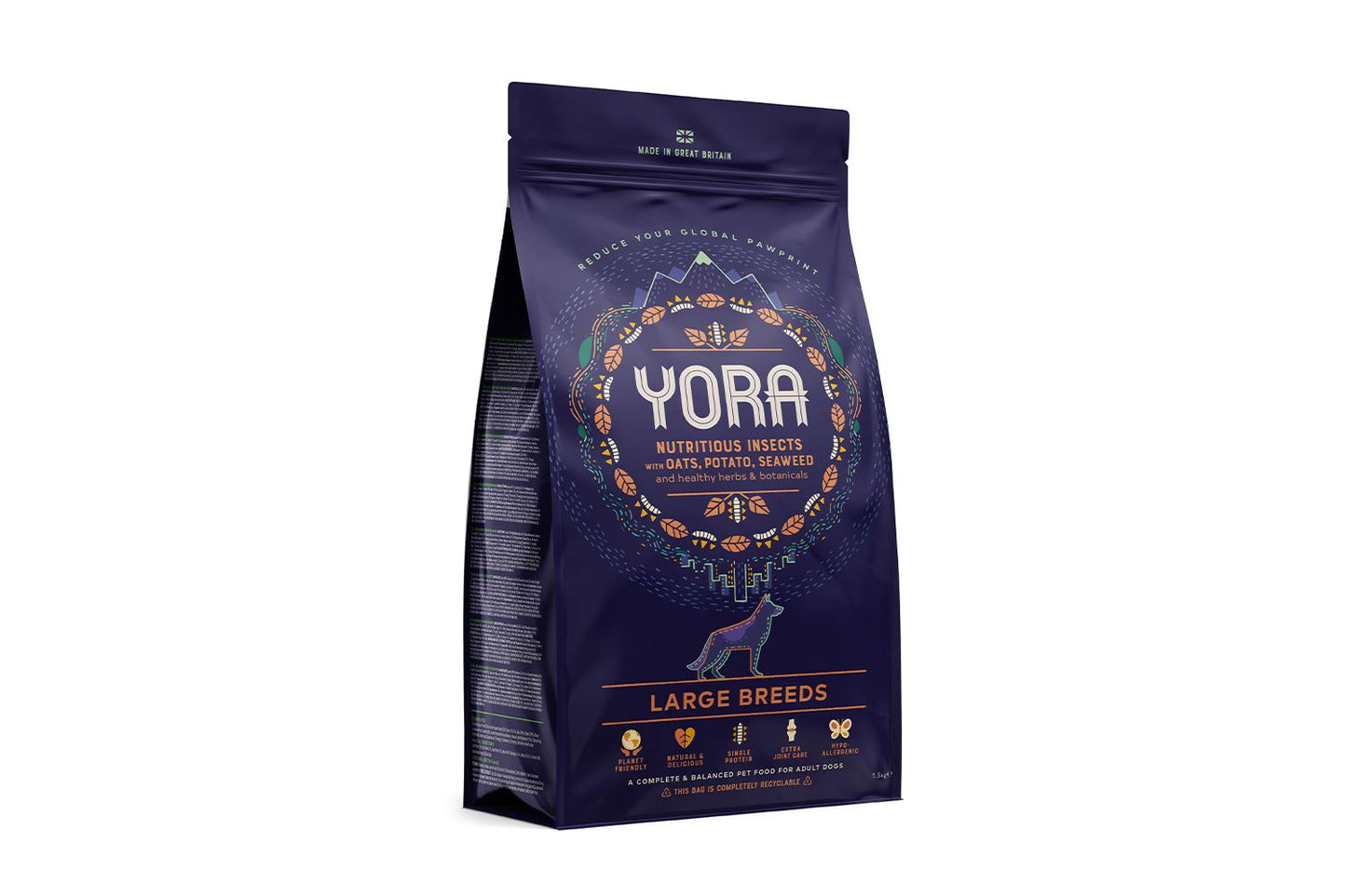 Yora Insect Protein Adult Large Breed Dog Food