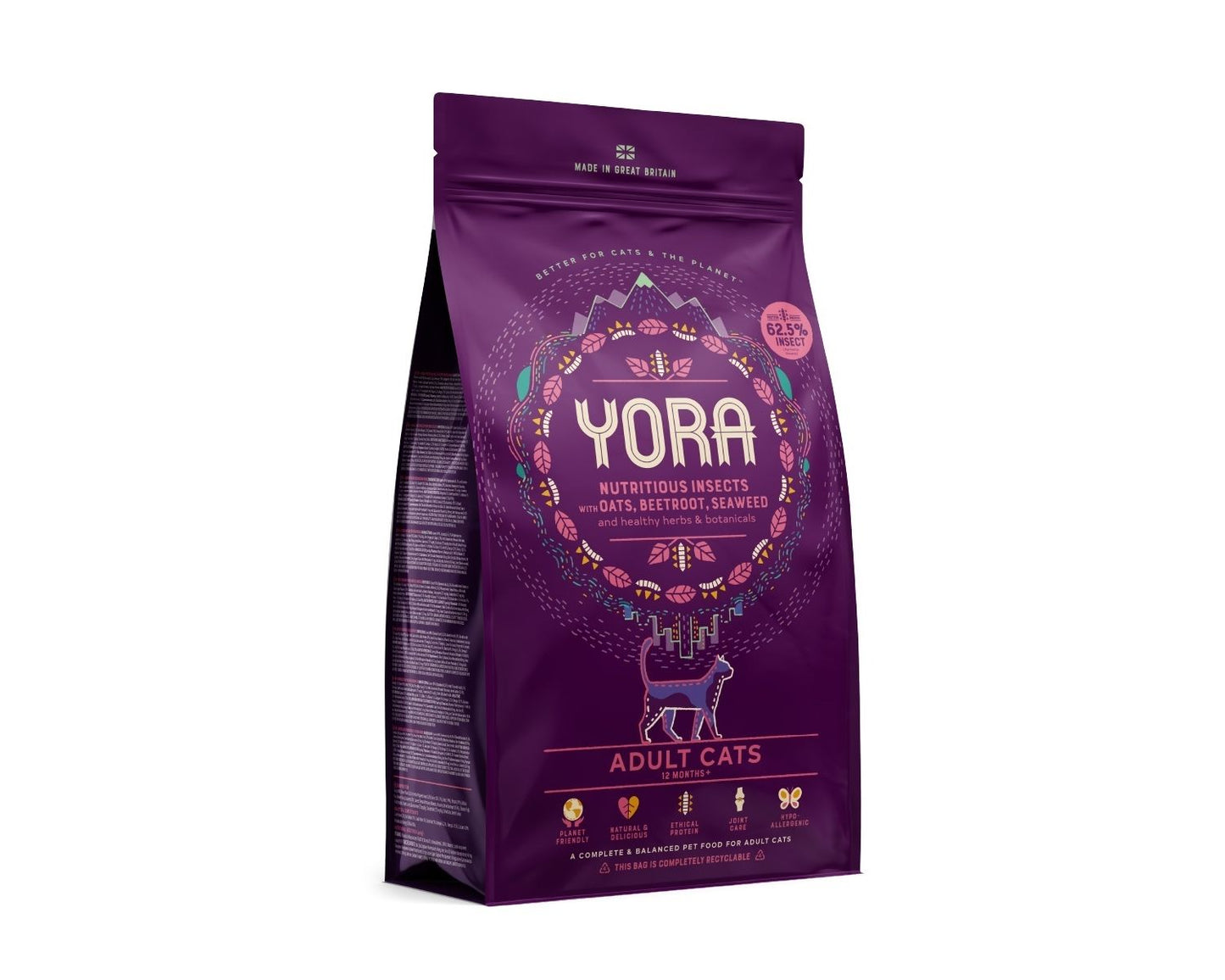 Yora Insect Protein Adult Dry Cat Food