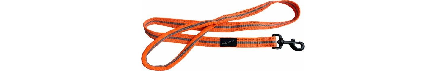  Hem & Boo Sports Padded Lead Orange