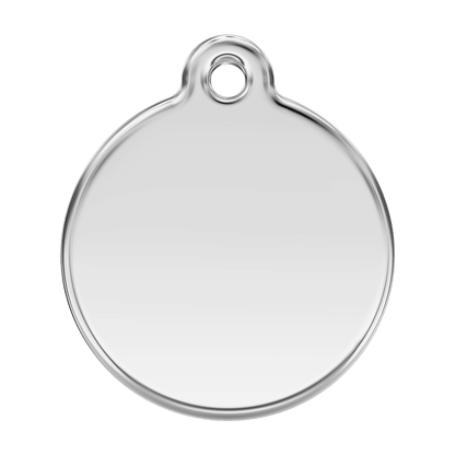  Red Dingo Stainless Steel Engraved Dog Tag Comic Bone Yellow