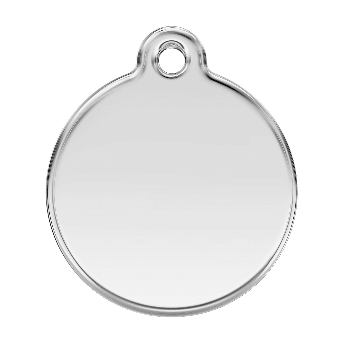  Red Dingo Stainless Steel Engraved Dog Tag Music Red