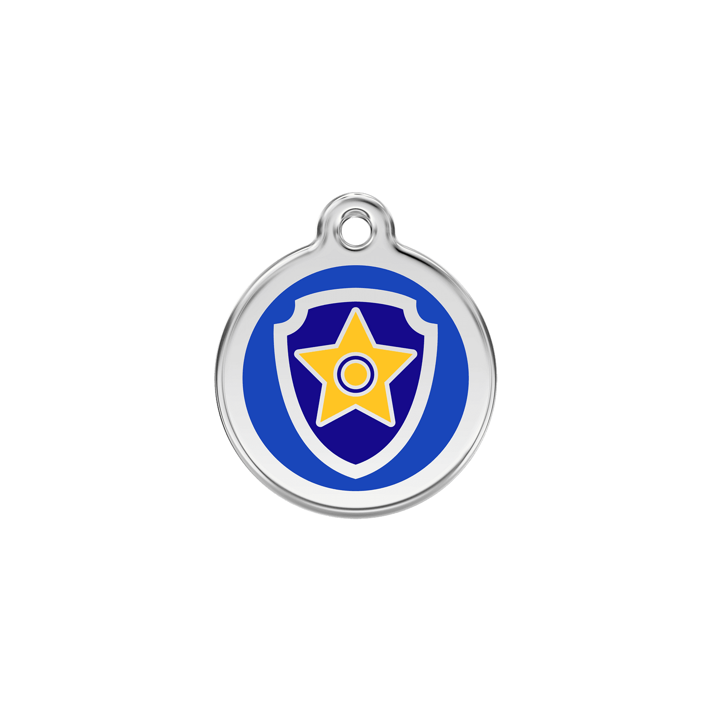  Red Dingo Stainless Steel Engraved Dog Tag Nickelodeon Paw Patrol Chase Navy SML