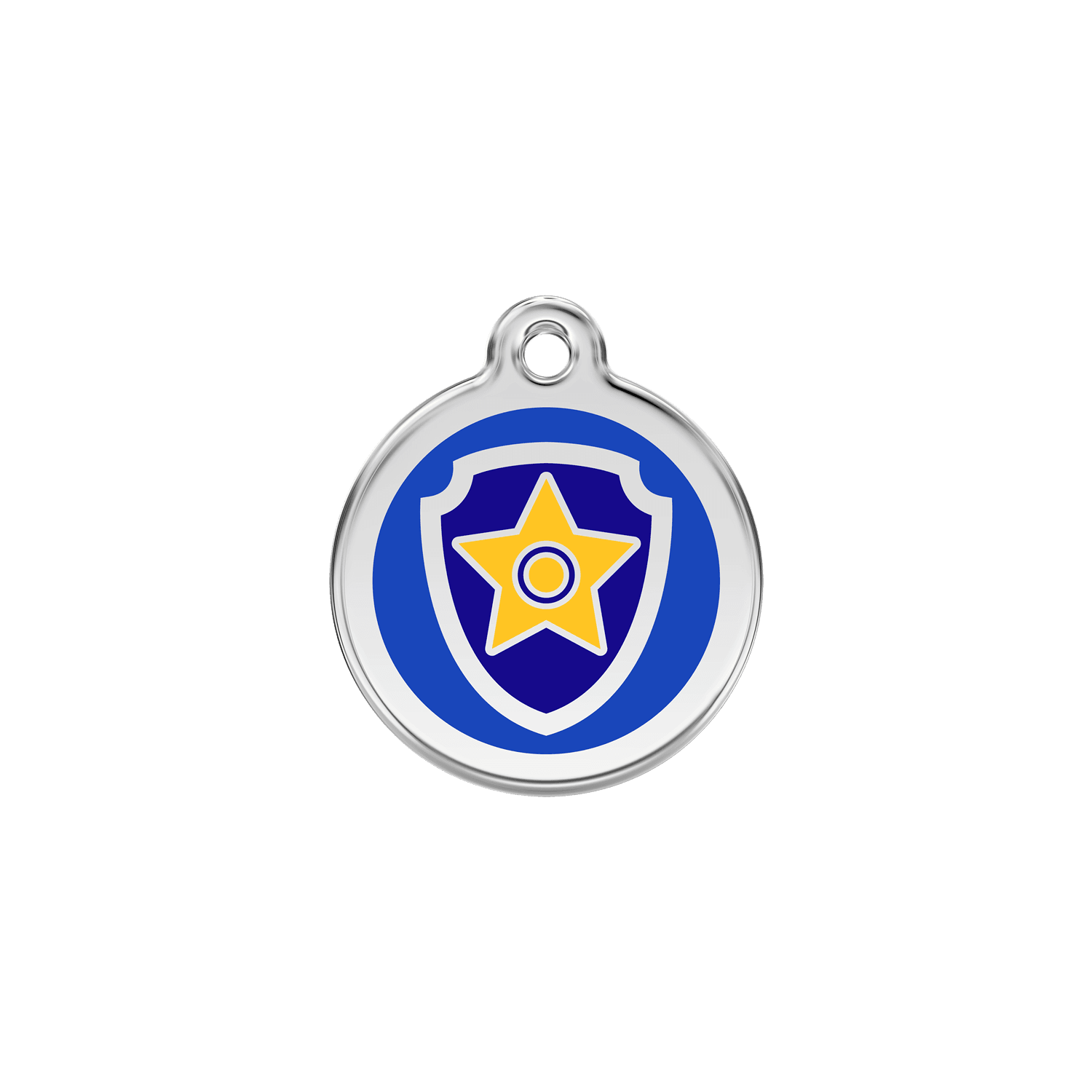  Red Dingo Stainless Steel Engraved Dog Tag Nickelodeon Paw Patrol Chase Navy SML