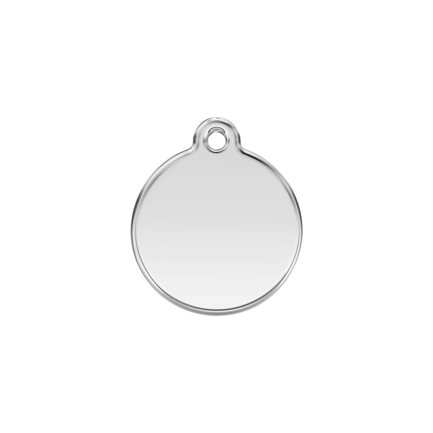  Red Dingo Stainless Steel Engraved Cat Tag Fish Light Blue