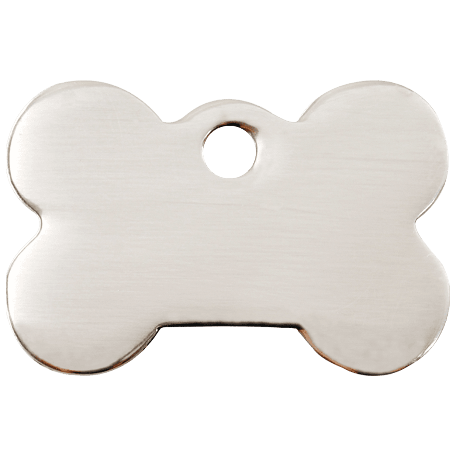  Red Dingo Stainless Steel Engraved Dog Tag Bone