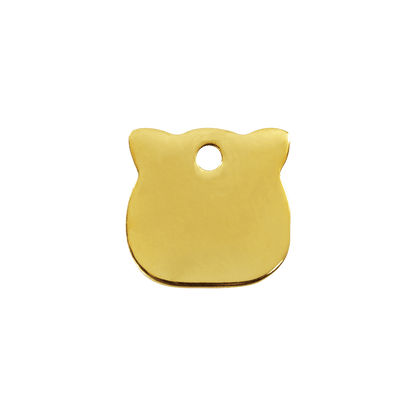  Red Dingo Engraved Brass Cat Tag Cat