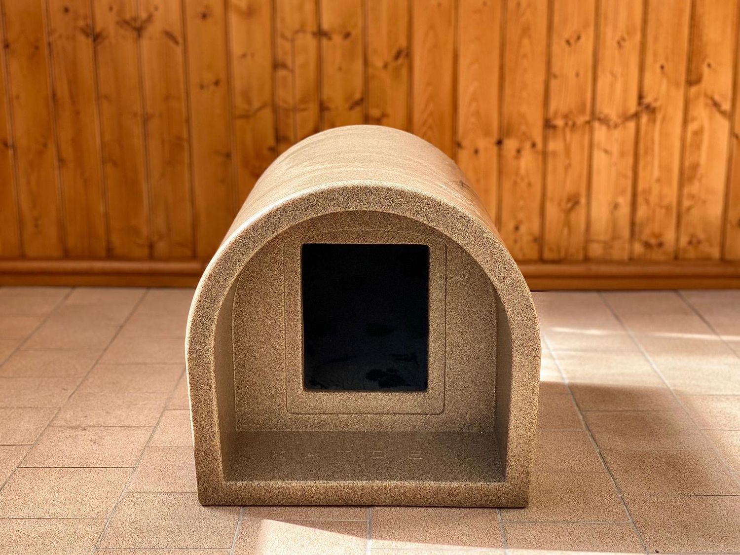  Mr Snugs KatDen Outdoor Cat Kennel/Shelter - Sandstone (Various Options)
