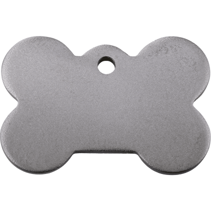  Red Dingo Titanium Engraved Dog Tag Bone
