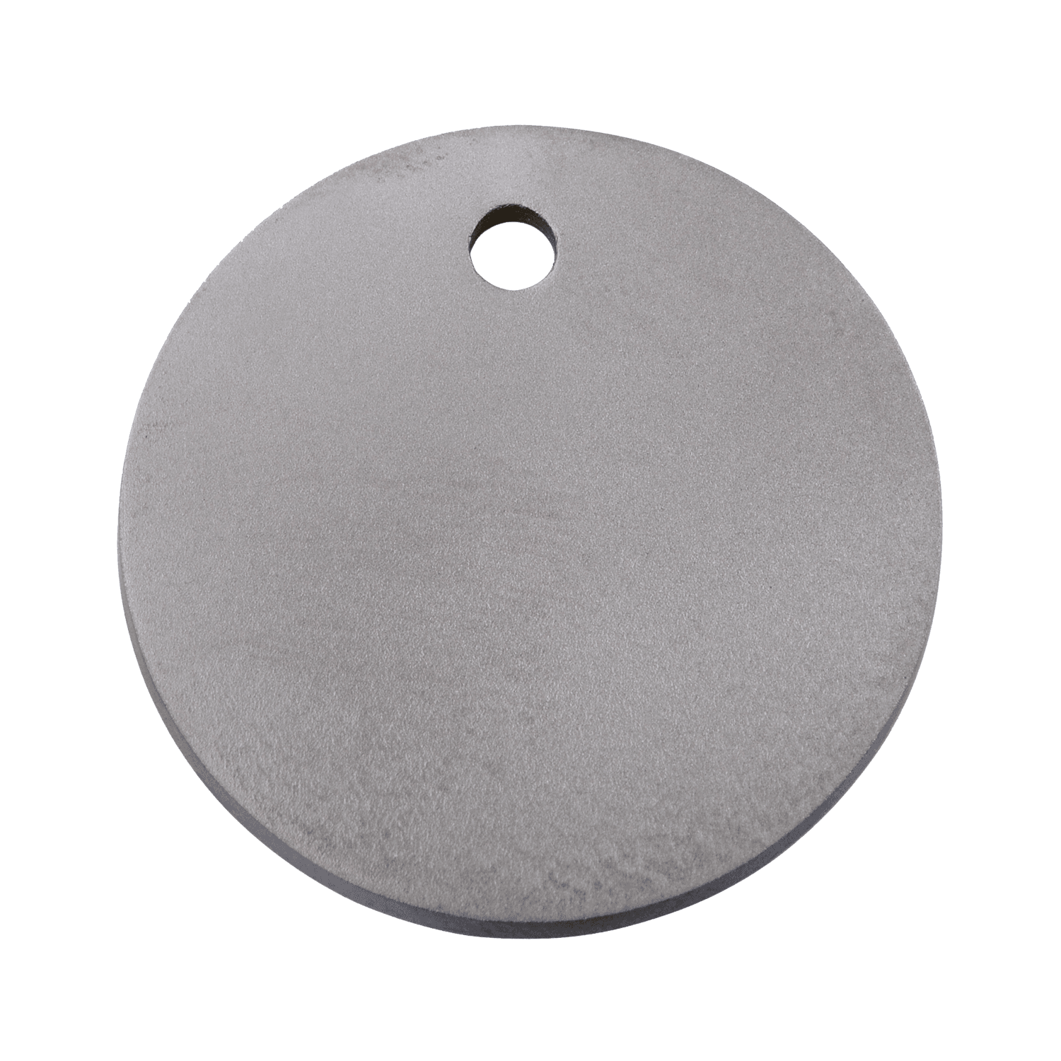  Red Dingo Titanium Engraved Dog Tag Circle