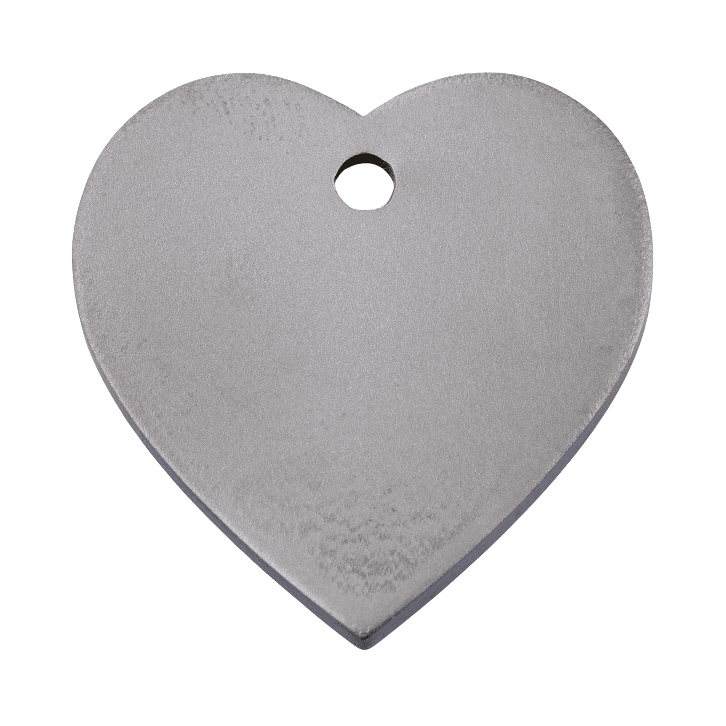  Red Dingo Titanium Engraved Dog Tag Heart