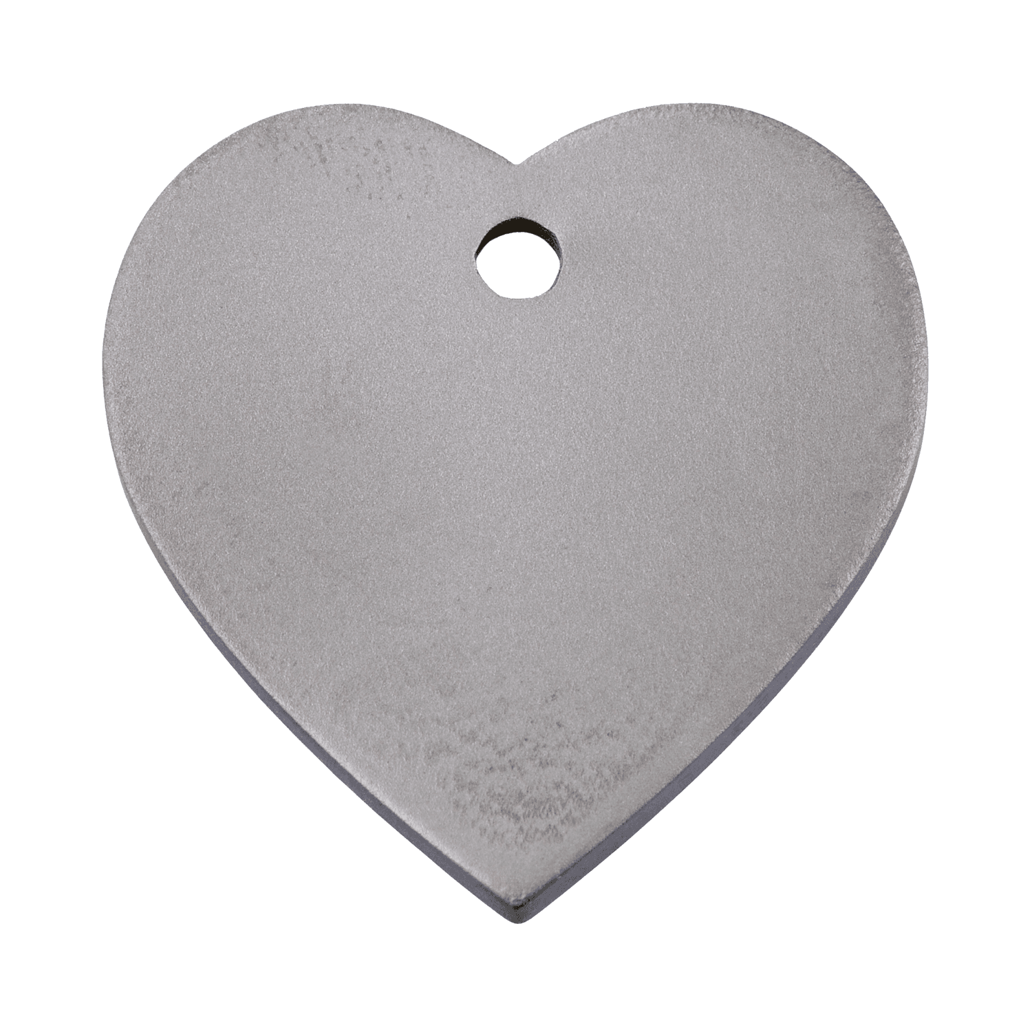  Red Dingo Titanium Engraved Dog Tag Heart