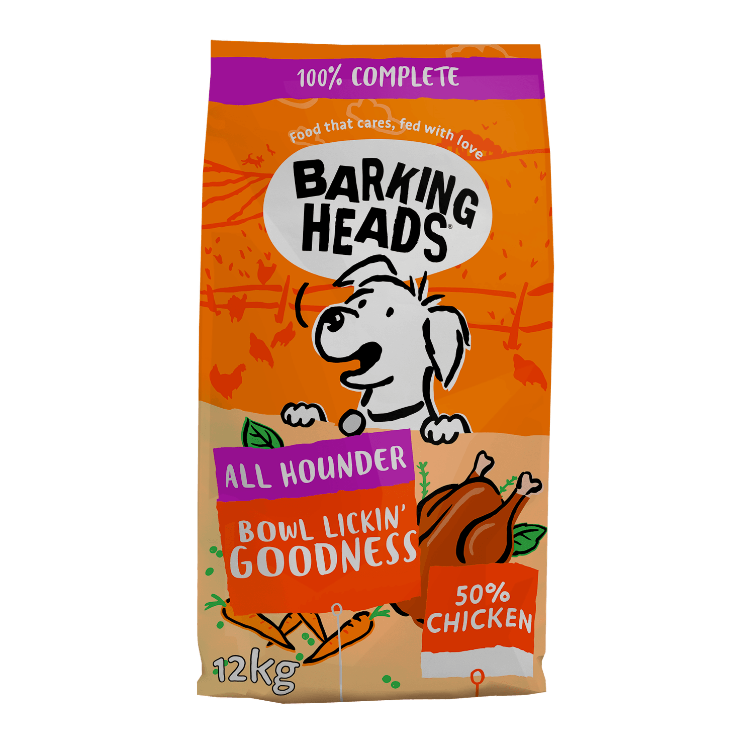 Barking Heads All Hounder Bowl Lickin' Goodness Chicken Dry Dog Food