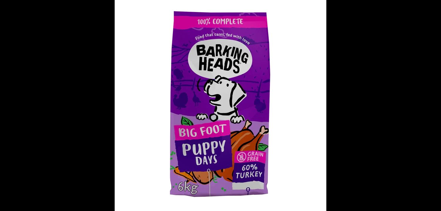  Barking Heads Big Foot Puppy Days Large Breed Dry Puppy Food