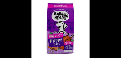  Barking Heads Big Foot Puppy Days Large Breed Dry Puppy Food