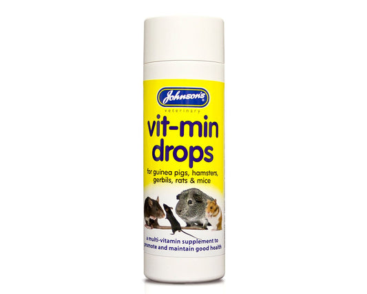  Johnson's Hamster & Gerbil Vit-min Drops 100ml