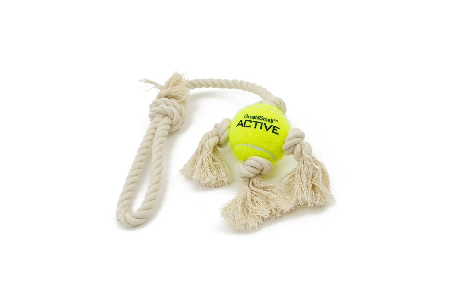  Great&Small Tennis Ball On Rope Tug