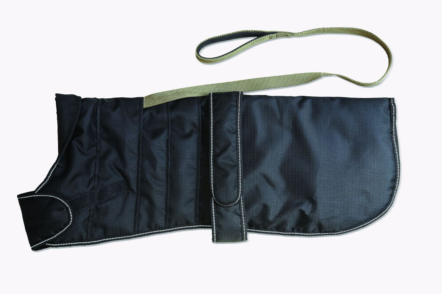 Danish Design Black Harness Waterproof Dog Coat