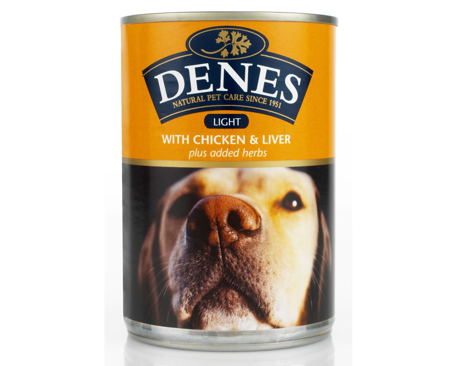  12 X Denes Light With Chicken & Liver + Herbs Wet Dog Food 400g
