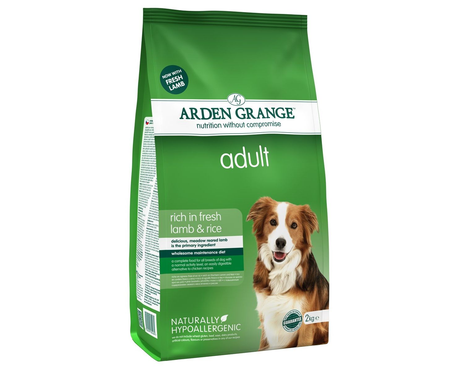  Arden Grange Lamb & Rice Adult Dry Dog Food