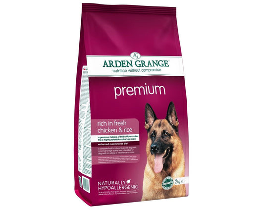  Arden Grange Premium Chicken & Rice Adult Dog Food