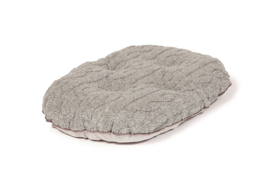  Danish Design Bobble Grey Pewter Quilted Dog Mattress