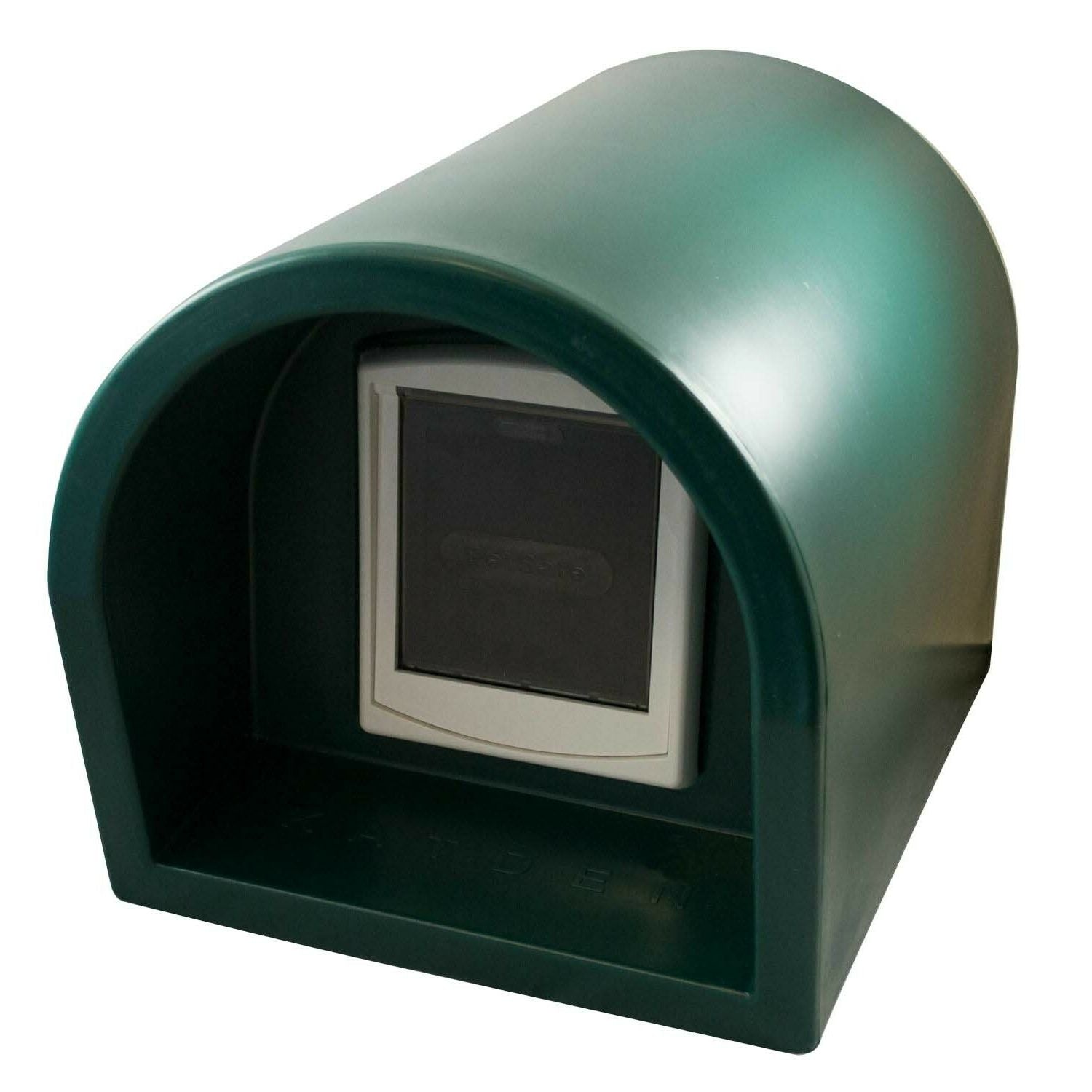  Mr Snugs KatDen Outdoor Cat Kennel/Shelter - Dark Green (Various Options)