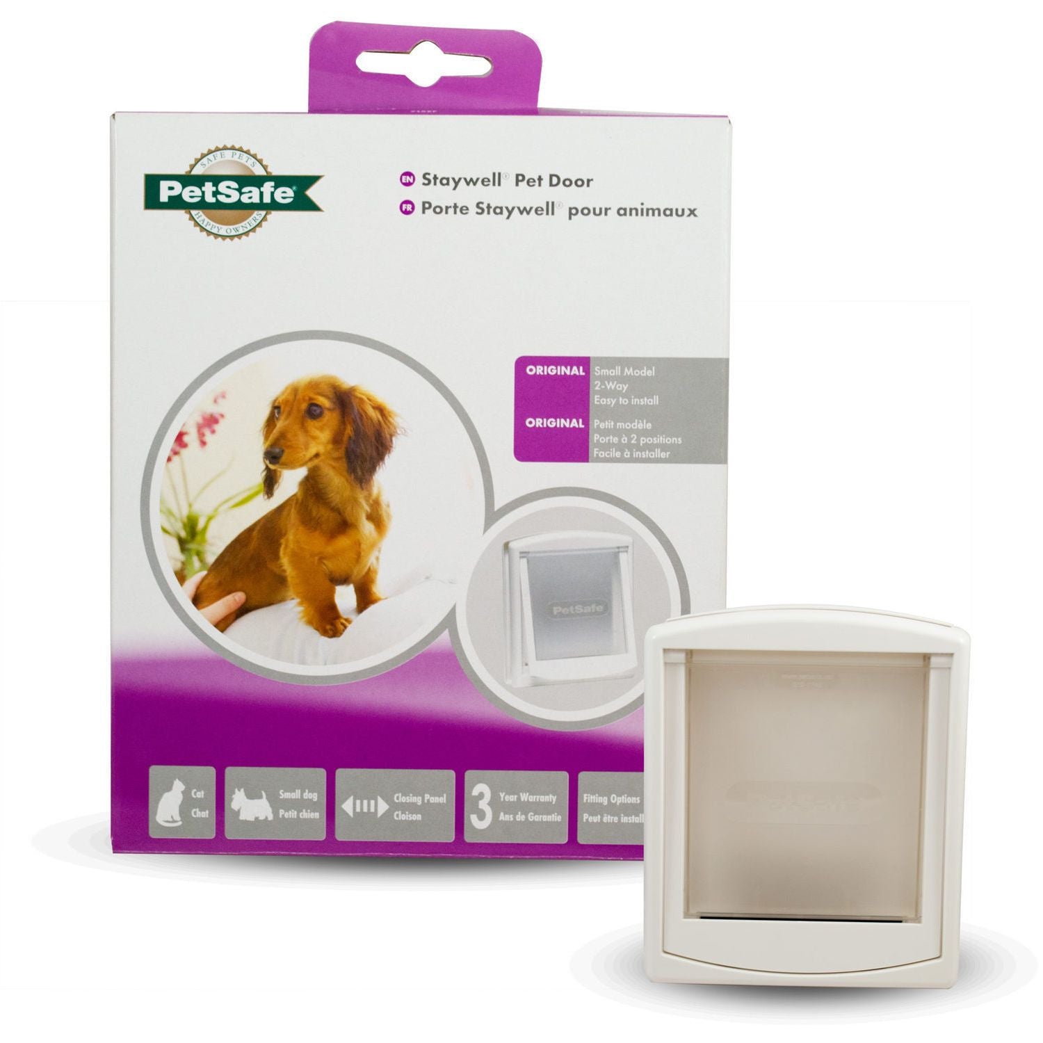  PetSafe Staywell 2-Way Pet Door Fits KatDen Cat Kennel