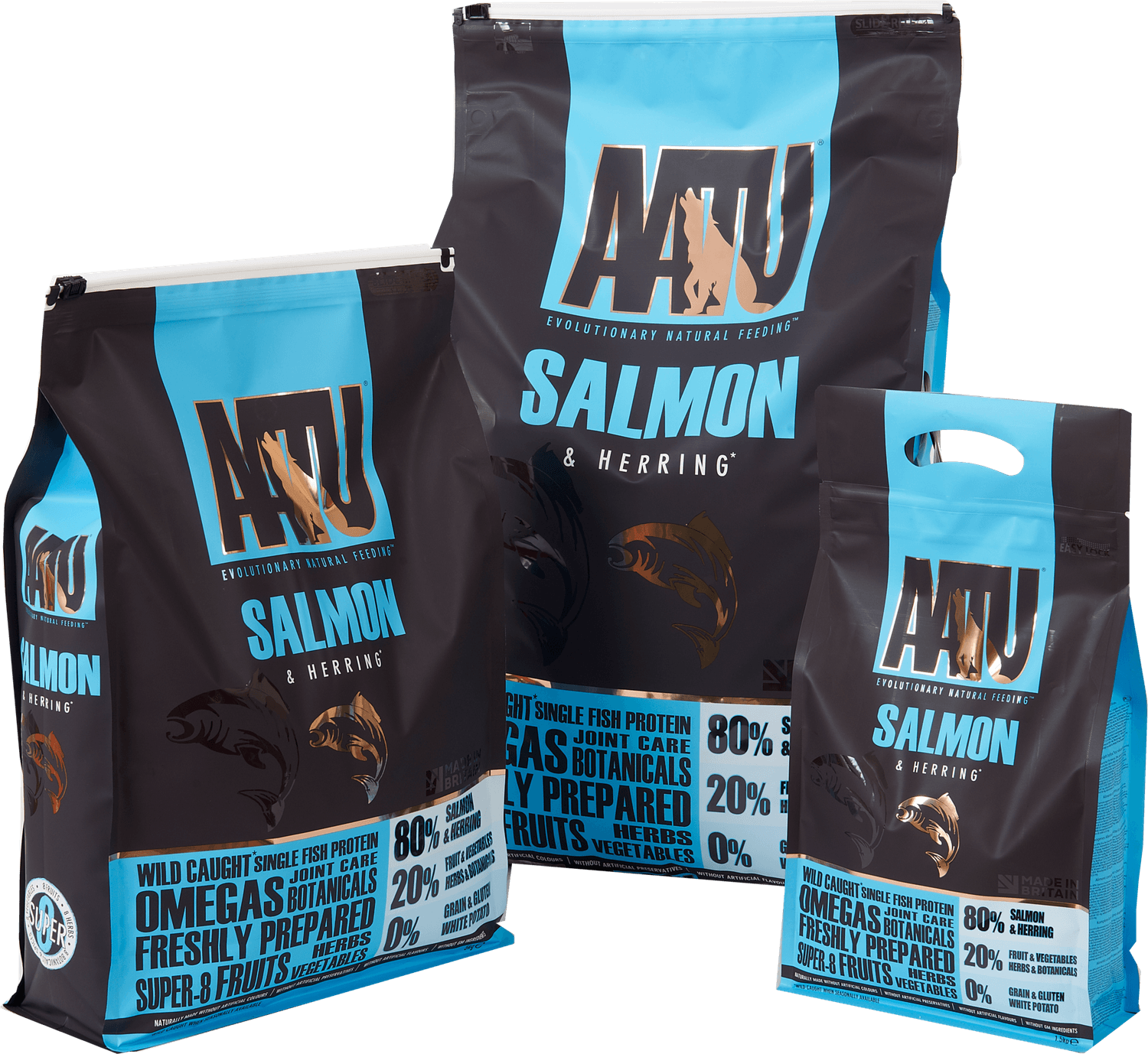  AATU 80/20 Salmon & Herring Dry Dog Food