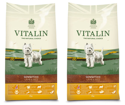  Vitalin Natural Sensitive Lamb & Rice Dog Food