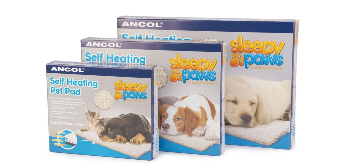  Ancol Sleepy Paws Self Heating Pet Pad Cat/Dog Bed