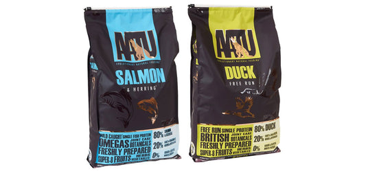  2 X 10kg AATU Multi Buy 80/20 Duck & Salmon Dry Dog Food