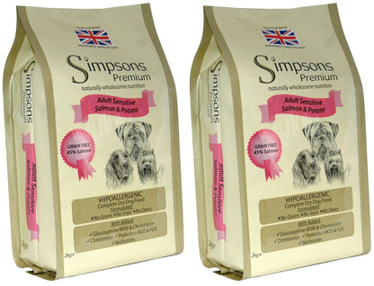  Simpsons Premium Adult Sensitive Salmon & Potato Dry Dog Food