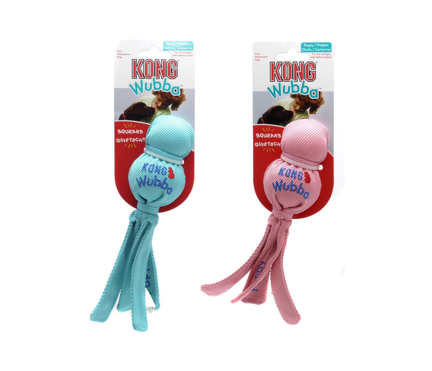  KONG Wubba Puppy Tug & Fetch Toy
