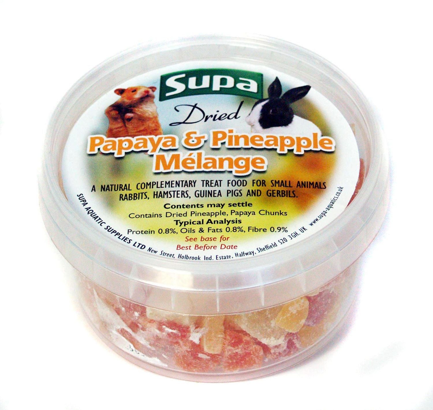  Supa Small Animal Treats Papaya & Pineapple