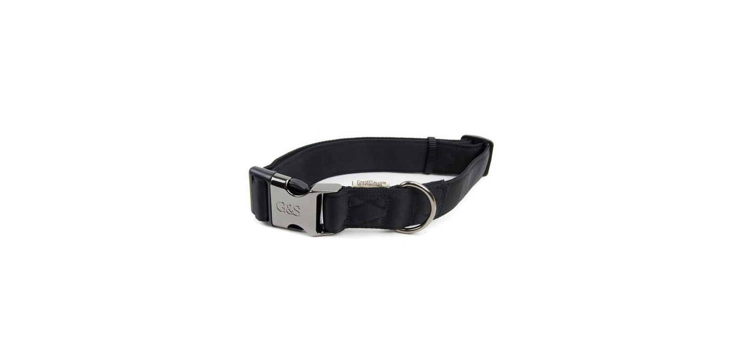  Great&Small Classic Black Cushion Collar
