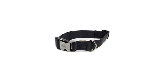  Great&Small Classic Black Cushion Collar
