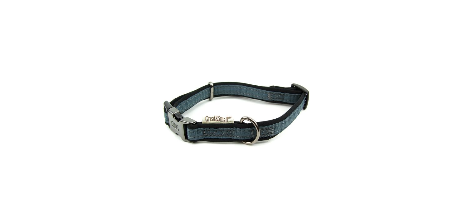  Great&Small Active Neoprene Grey Collar
