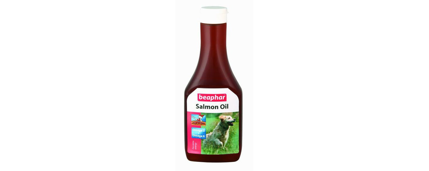  Beaphar Dog Salmon Oil Supplement 425ml