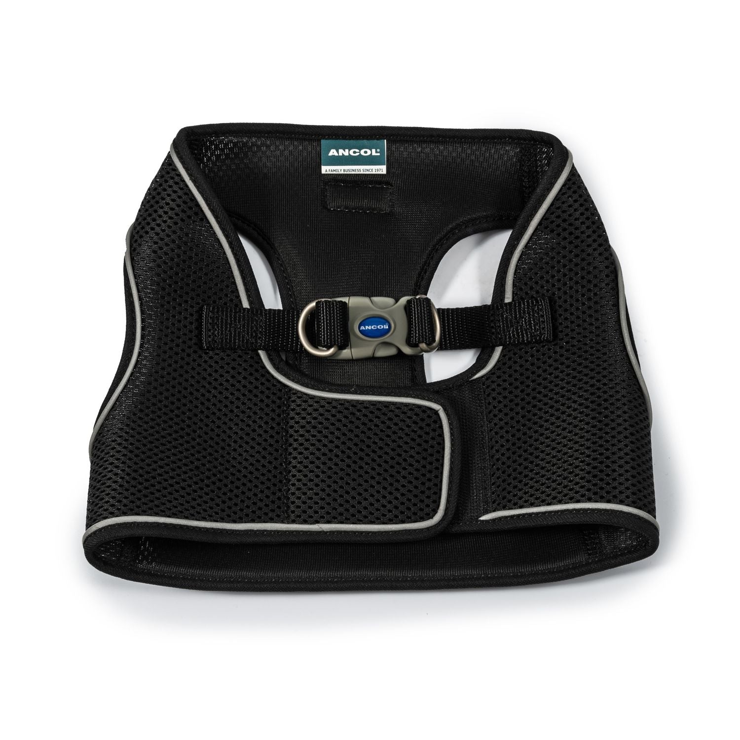  Ancol Step-in Mesh Dog Harness In Black